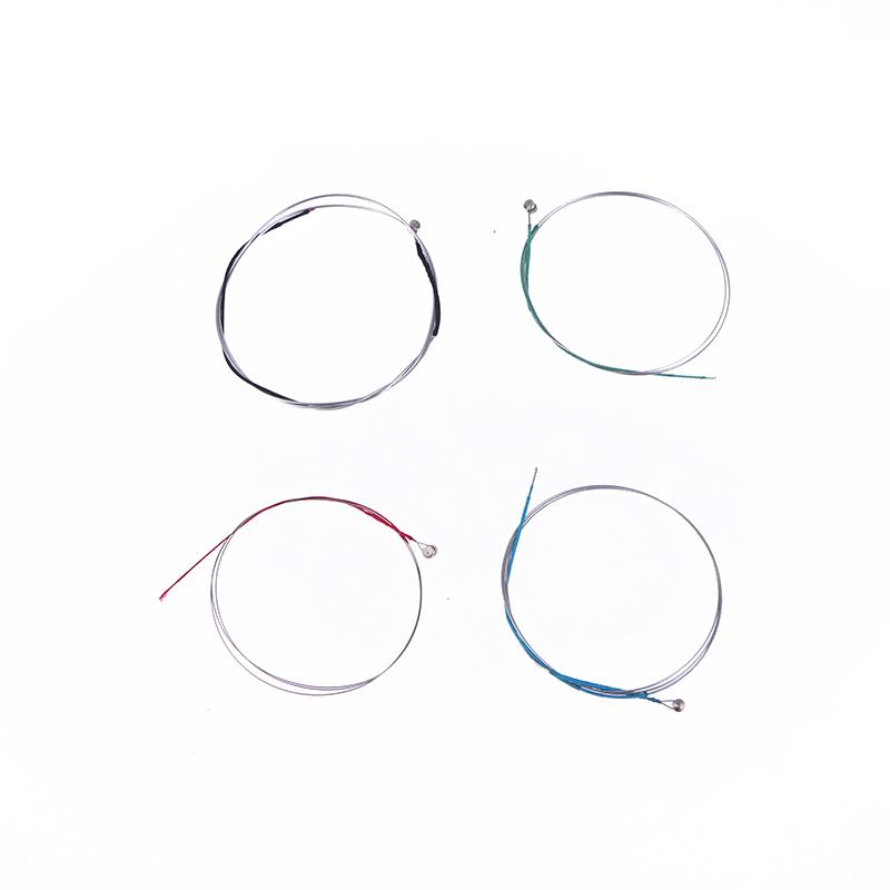 4Pcs A Set Of Violin Strings E-A-D-G Steel Core Wound Copper Wire Stringed Musical Instrument Parts Violin Accessories