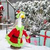 Christmas Goose Pack 23 "Lawn Goose Decor Green Santa Costume Porch Goose Decoration Outdoor Home Garden Coffee Bar Decorations