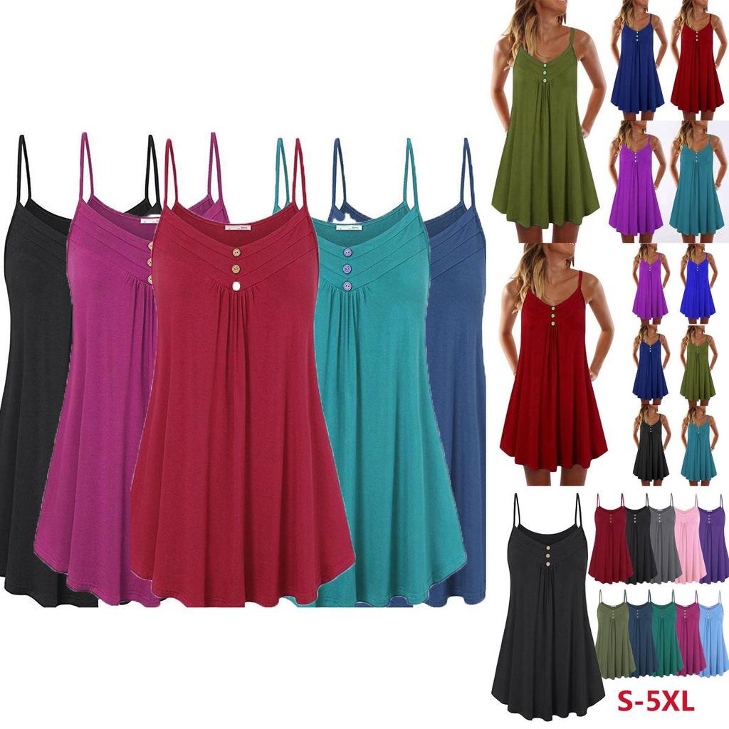 Women's Summer Tunic Dress With Soft Breathable Fabric And Eye-catching Style