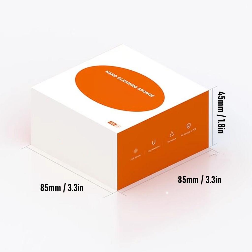 500PCS PCB Cleaning Sponge Electronics Solder Flux Absorption Pads No Scratch Antistatic Safe for Circuit Board Repair