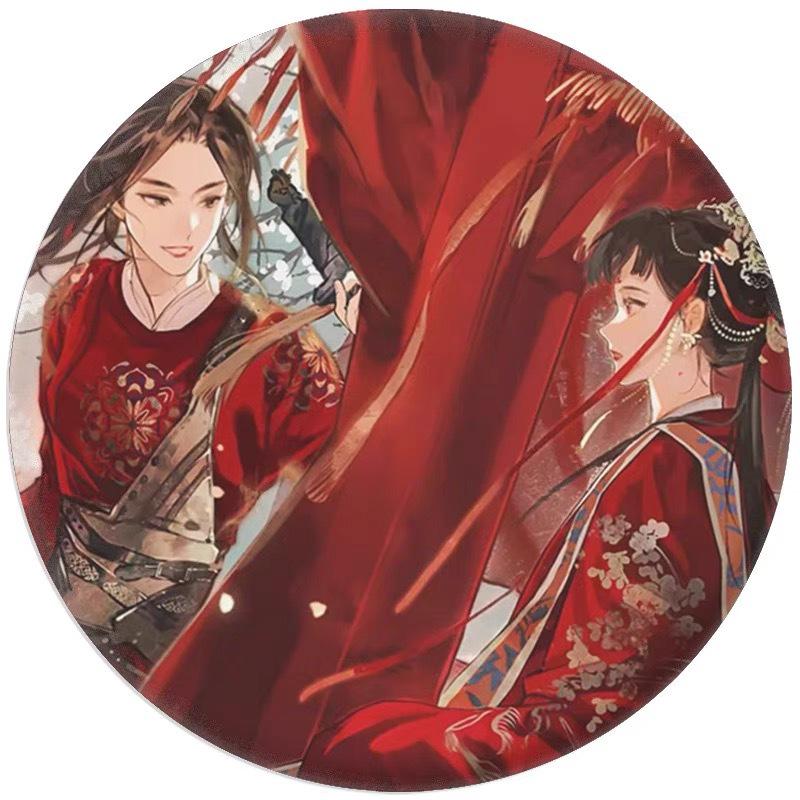 Jiang Jin Jiu Season 4 Anime Tinplate Badge - 2D Millet Pin Gift