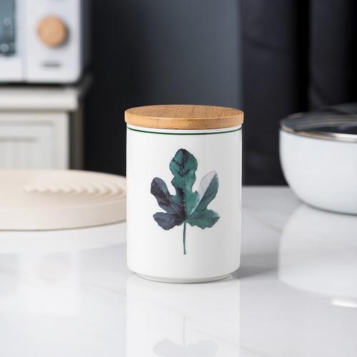 Food Grade Sealed Jar Ceramic Storage Jar Household Kitchen Grains Storage Jar Nut Tea Coffee Storage Box/collection Utensils