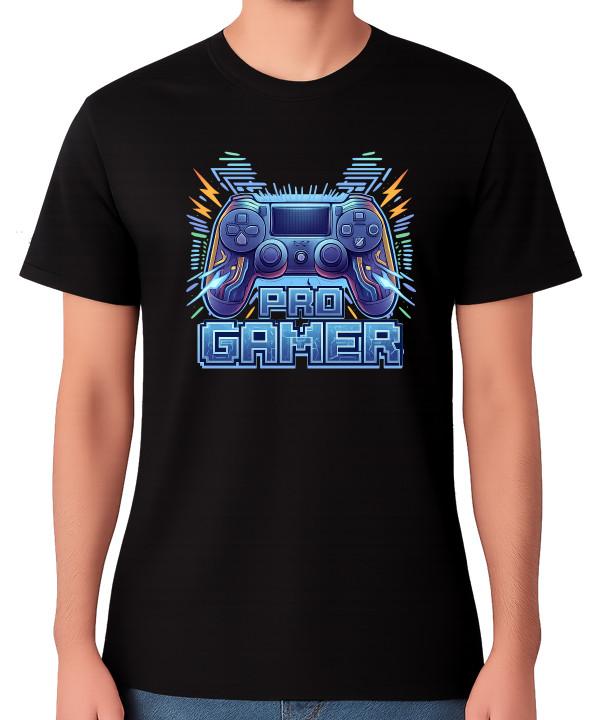 Pro Gamer Controller Graphic Unisex Gaming T-Shirt Video Game Player Tee S