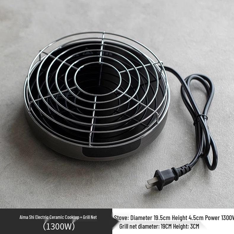 Glass Tea Kettle & Brewing Set for Induction Cooker: White Pot for Boiling, Steaming & Health-Preserving Tea at Home