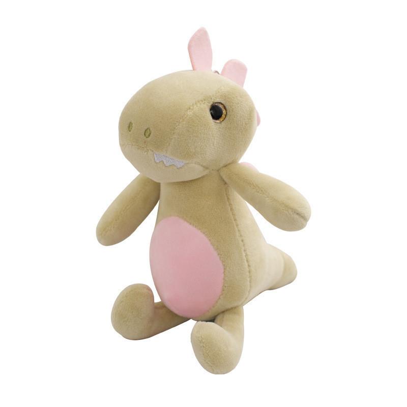 Cute Graceful Dinosaur Stuffed Animal Key Holder Fluffy Plush Bag Charm