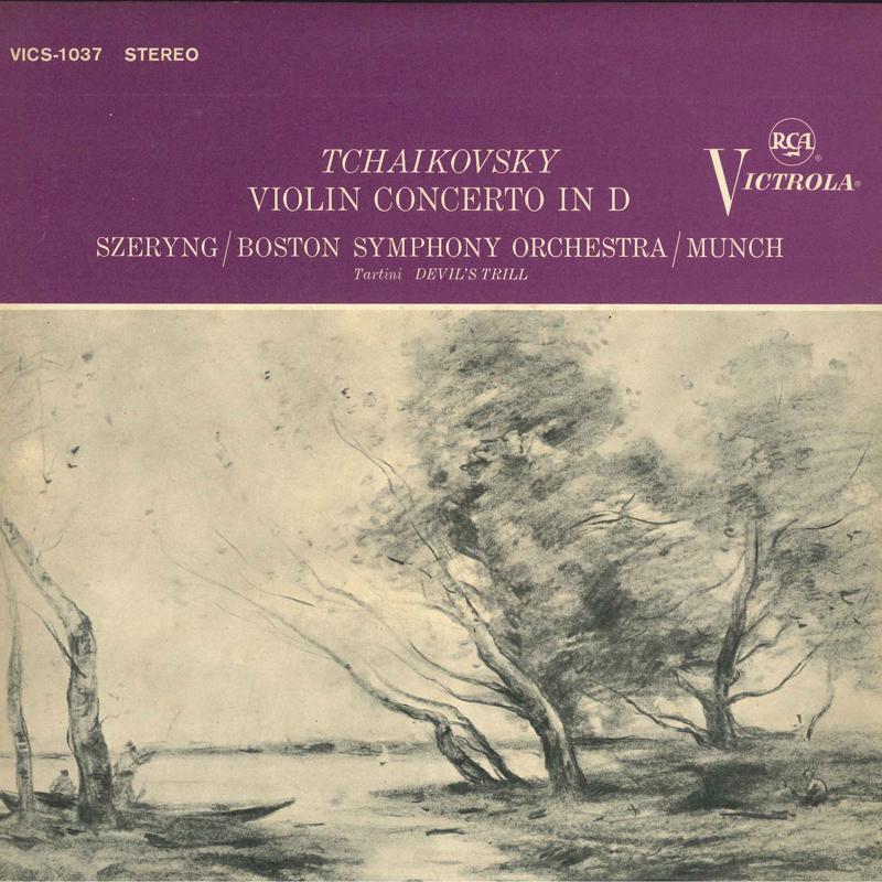 LP Record PYOTR ILYICH TCHAIKOVSKY, GIUSEPPE  - Violin Concerto In D - "Devil's Tri VICS1037 RCA Victrola 1963 US Classical Used