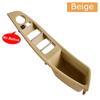 Upgraded Left Driver Side Inner Door Handle Panel Trim Beige Black For BMW 5 Series F10 F11 F18 520i 523i 525i 528i 535i