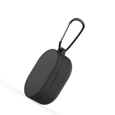 Silikonová pouzdra na sluchátka s klíčenkou a ochranným krytem bezdrátových sluchátek Krabička na sluchátka kompatibilní s Bluetooth proti poškrábání