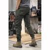 Spring Autumn American Pants Men's Straight Leg Outdoor Casual Pants Men's Drawstring Trousers Men