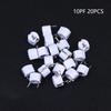 Latest Adjustable Capacitor Plastic Trimmer 3PF 5PF 10PF 20PF 30PF 40PF 50PF 60PF 70PF 120PF Adjustable Variable Capacitor