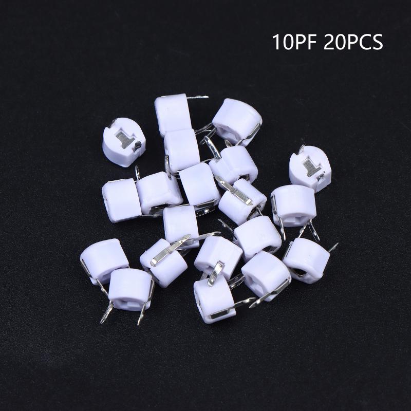 Latest Adjustable Capacitor Plastic Trimmer 3PF 5PF 10PF 20PF 30PF 40PF 50PF 60PF 70PF 120PF Adjustable Variable Capacitor
