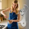 Stainless Steel Manual Bottle Jar Opener Hand Tools Kitchen Accessories Easy Gadgets For Home Restaurant Travel Party