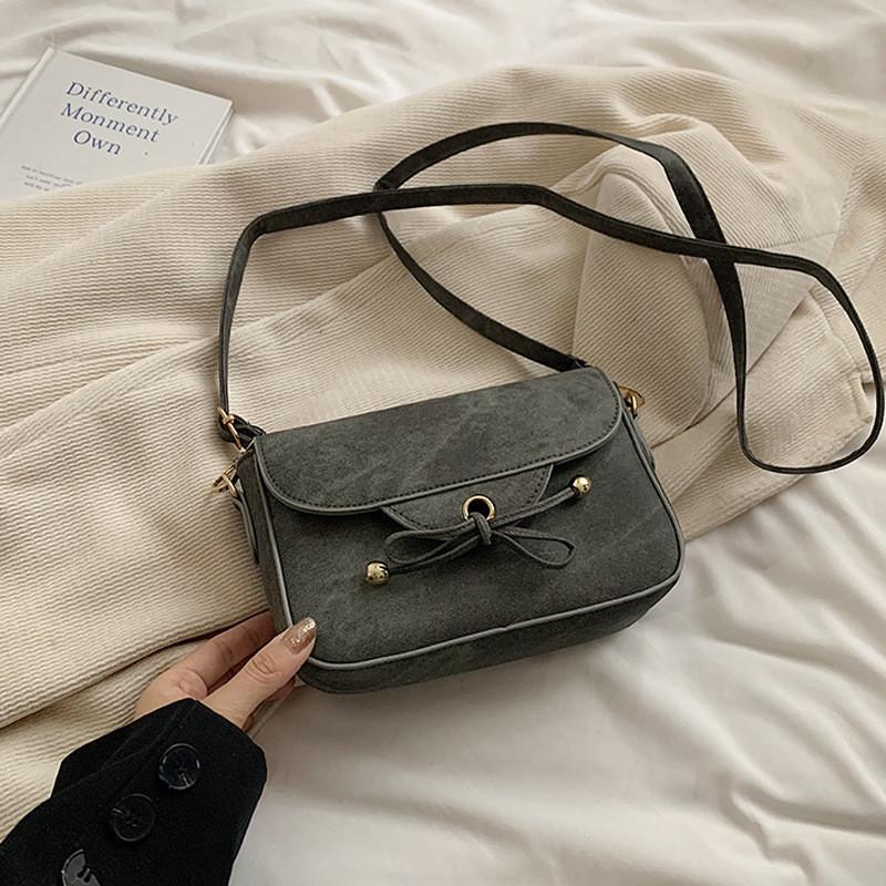 

Элегантная женская сумка через плечо в уличном стиле из ПУ с магнитной застежкой и карманом для телефона чёрный