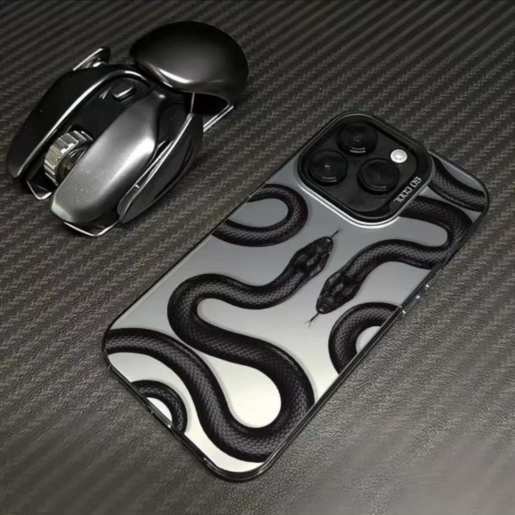 Python for Apple 15/14/16 Promax Mobile Phone Case Personalized Creative iPhone12/11Pro Hard Case 8
