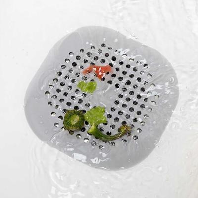 3/5/10Pcs Floor Drain Mat Easy Installation Effective Residue Filter Anti-clog Shower Drain Cover Leak-proof Drain Strainer