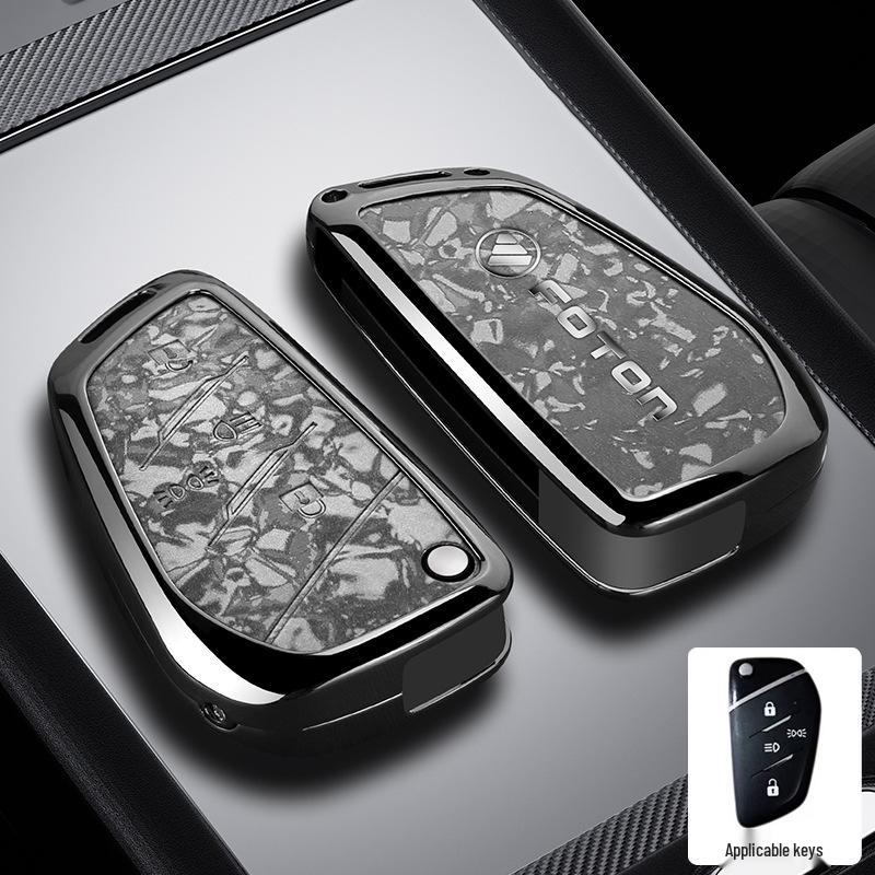 Foton Auman Xingyi/Xinghui Tractor Key Case - Compatible with Foton Tuya/Nuo Da V Models Box Packaging