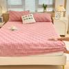 2025New Thickened Warm Bed Sheet Single Piece Autumn Winter Coral Fleece Bed Sheet Taffeta Mattress Protector