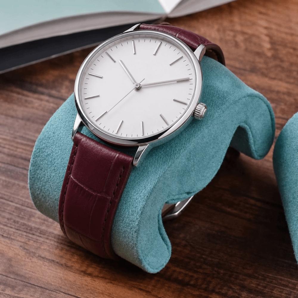 Display Feste Kissen Wildleder Samt Armbanduhr Kissen Weiches Uhren Aufbewahrungskissen Armband