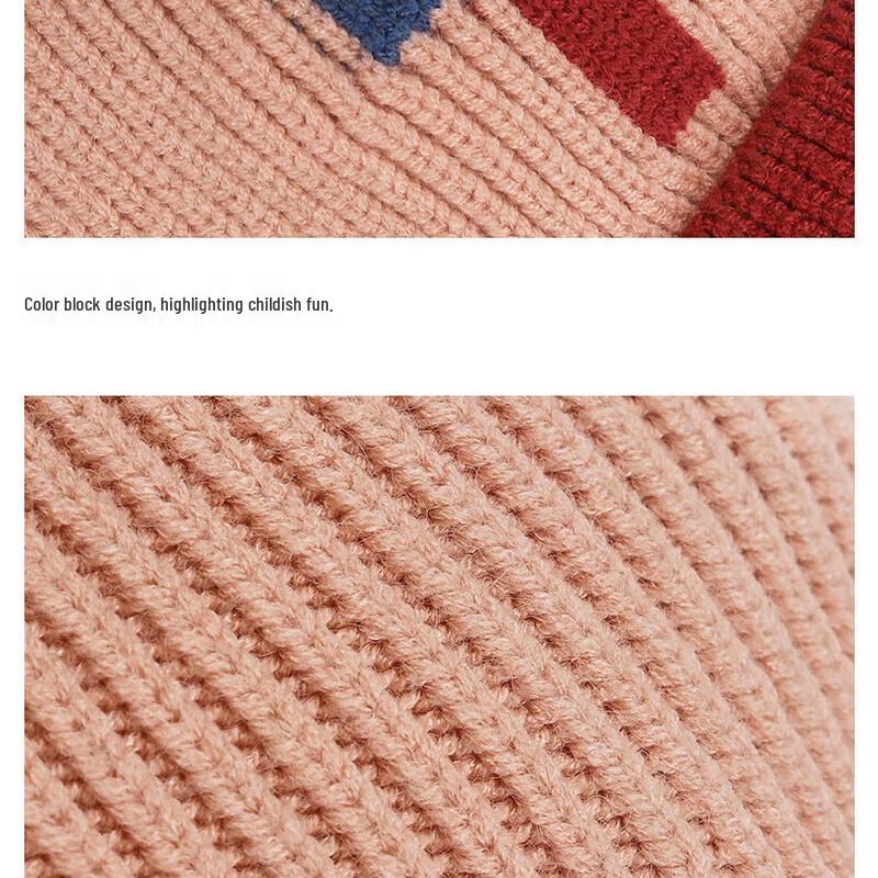 ZHENYUEQI Kids' Winter Pom-Pom Knit Hat