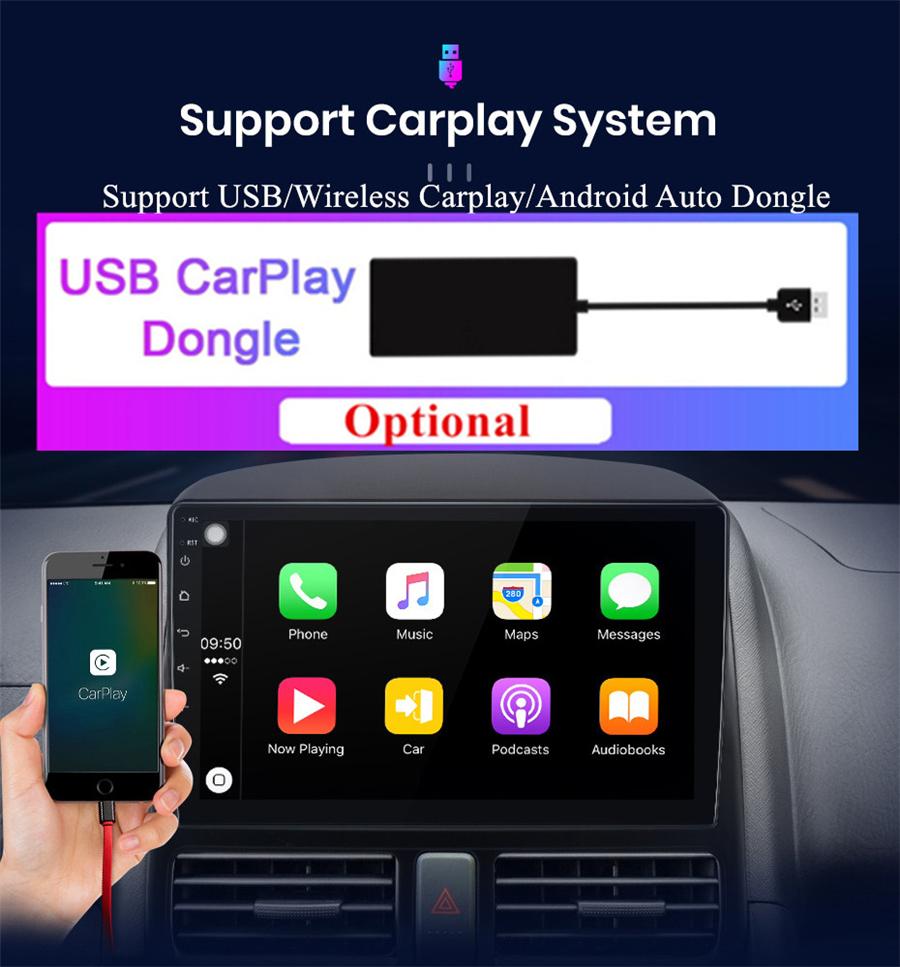 9" Car Stereo Radio GPS Navigation WIFI 1+16G BT DAB Mirror Link For 02-06 CR-V