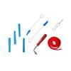 Piano Tuning Tool Set Tuning Wrench Fork Rubber Mute Wool Felt Temperament Strip Piano Tuner Kit