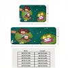 Amphibia Print Flannel Kitchen Mat Christmas Soft Area Rug Non Slip Floor Carpet Home Decoration