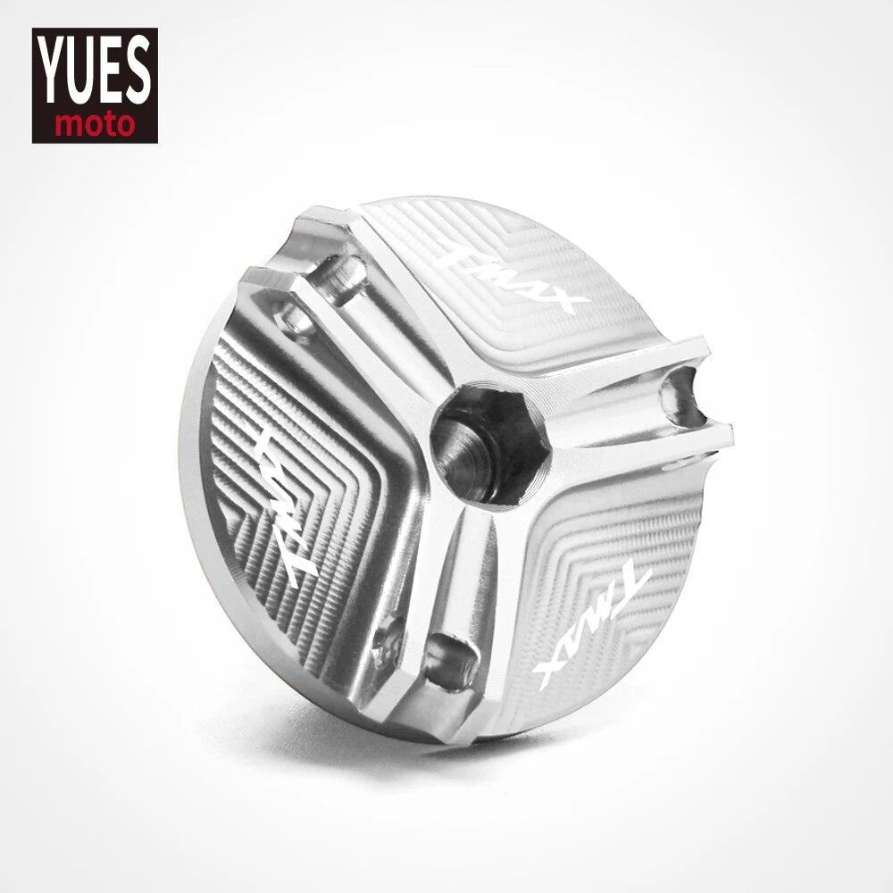 Příslušenství pro motocykly Víčko filtru motorového oleje Krytka šroubu vypouštěcí zátky pro T-MAX 500 TMAX 530 TMAX530 SX/DX TMAX 560 2017