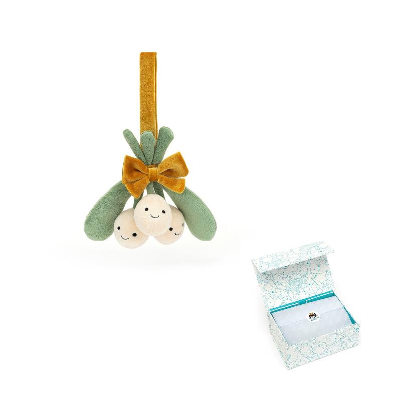 JELLYCAT Plant Series Cute Parasite Ornament Doll Plush Doll 17cm Tall