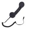 Retro-Telefonhörer mit Lautstärkeregelung, ergonomisch, Typ-C-Kabel, Telefonhörer-Empfänger für Mobiltelefon-Videoanrufe