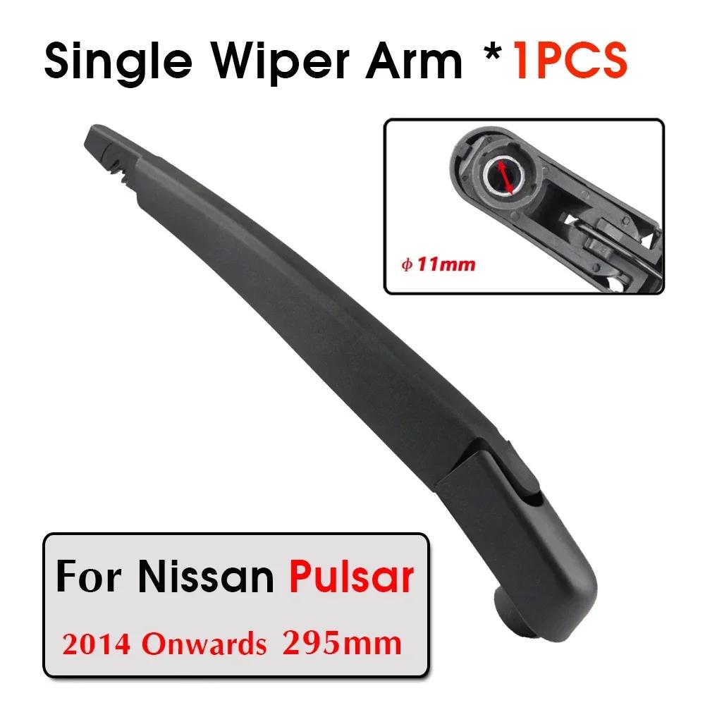 Car Rear Wiper Blade Blades Back Window Wipers Arm For Nissan Pulsar Hatchback 2014-2019 305mm Windscreen Wiper