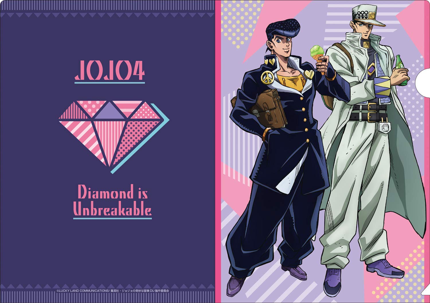 

Bizarre Adventure Часть 4 Diamond is Unbreakable Прозрачный набор файлов Оригинальная иллюстрация Josuke Jotaro Koichi Yokoyasu Rohan Kishibe JoJo s [Версия 2020]