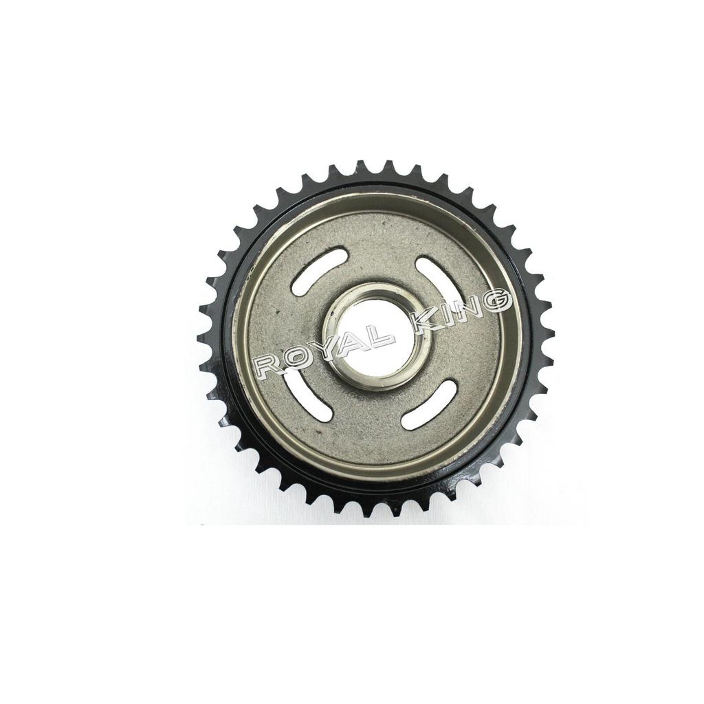 Royal Enfield Black "Sprocket Drum" For "Old Classic & Bullet 350 & 500cc"