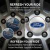 4Pcs 54MM Car Emblem Badge Wheel Center Hub Cap Covers Auto Rim Cover For Ford Focus Mk2 Mk3 Fiesta Ranger Mondeo S-MAX Kuga Mustang Auto Goods