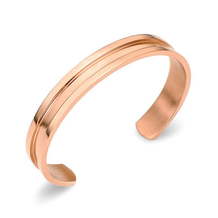 

Alloy Women Open Notch Bracelet Three Colors Can Be Placed Rubber Band Head Rope рожевий колір золота