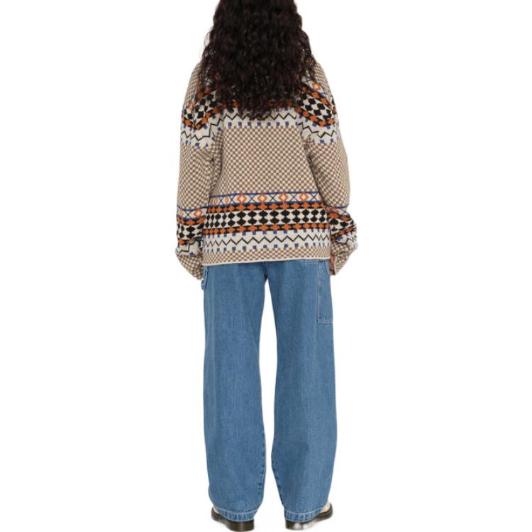 Stussy Jacquard Knit Crew 117153