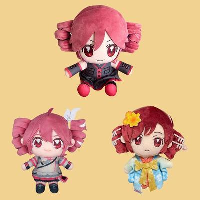 New Kasane Teto Plush Toy Cute UTAU Virtual Singer Stuffed Doll Anime Character Soft Plushie Collectible Gift for Fans Multiple Styles Available