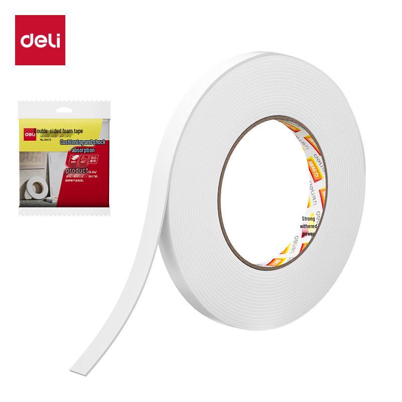 Deli High-Viscosity EVA Foam Double-Sided Tape