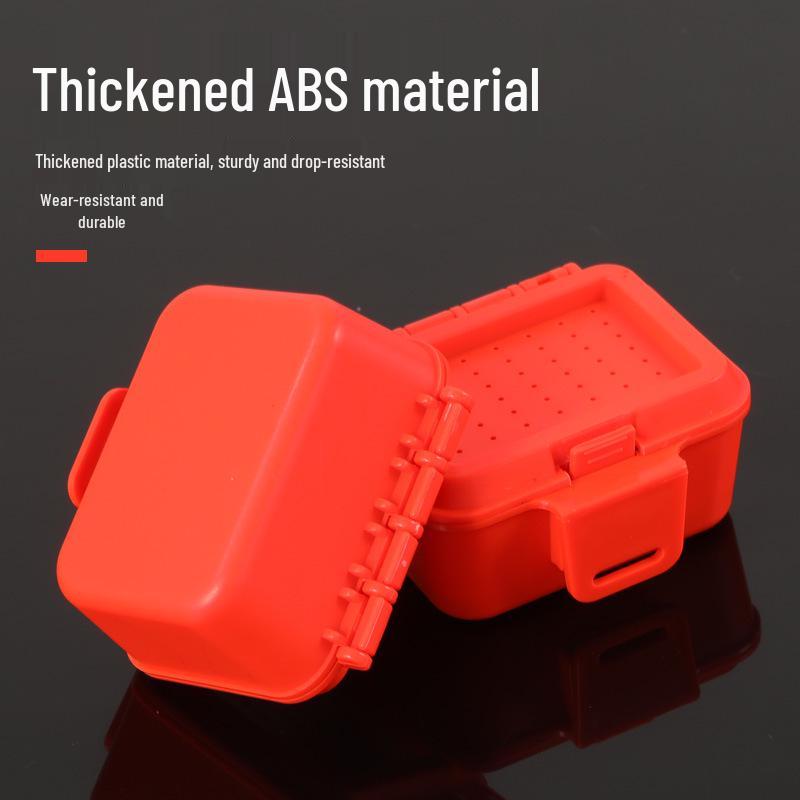 Multifunctional Breathable Earthworm Box for Live Bait and Traditional Fishing