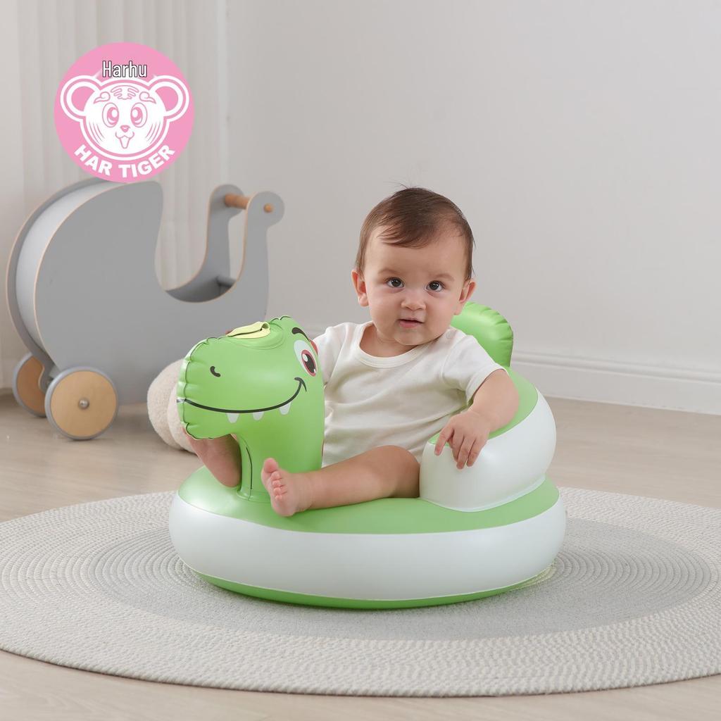 Simple Dragon Inflatable Baby Exercise Seat - Learn To Sit Sofa & Support