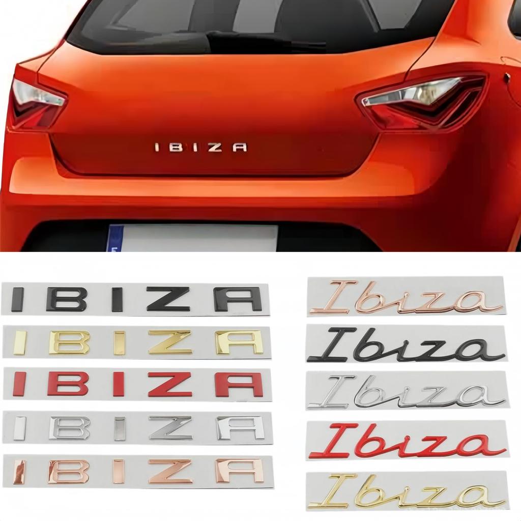 3D Metal Car Rear Trunk Words Letters Logo Decals Emblem Badge Sticker