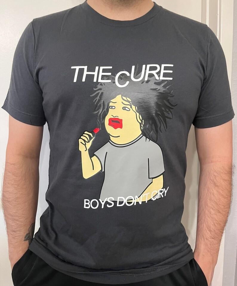 Bobby Smith T-shirt Boys Don’t Cry The Cure Bobby Hill New Wave Goth Unisex T-Shirt S