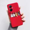 For Vivo V29 Lite 5G Case VIVOY78 Y 78 6.78'' Soft Cartoon Bear Frog Silicone Back Covers For Vivo Y78+ V29 Lite 5G Phone Cases