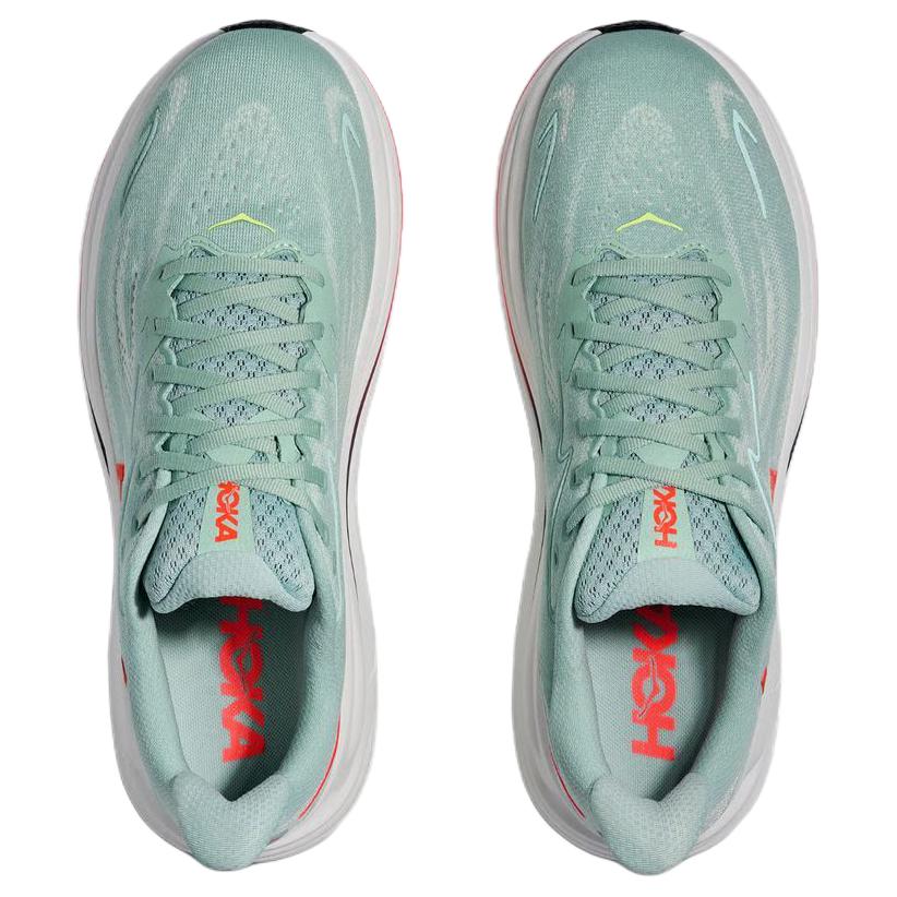 Hoka One One Clifton 10 Comfortable Fitting Durable Running Shoes Men sneaker Sage-Green 1162030-SGNN