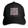 Mix Yellow Mexican Tiles Baseball Cap Strapback Dad Hat Six Panel Structured Crown Sun Protection Upf 50