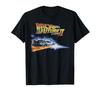 Back To the Future Two Burning Tires T-Shirt