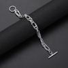925 Sterling Silver Geometry Bracelets For Women Korean Lucky High Quality Bracelet Luxury Jewelry Accessories Jewellery