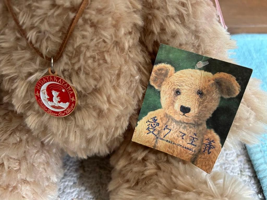 [USED] Hida Takayama Teddy Bear Eco Village Teddy Bear