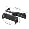 Car Headrest Tablet Holder Space-Saving Foldable Adjustable Backseat Tablet Holder Phone Mount For Rv Suv Adults Family