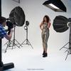 60cmCelsius 23.6in Quick Release Parabolic Softbox Foldable Softbox with Bowen Mount   Grid for Photography Studio Photography Portrait Live S