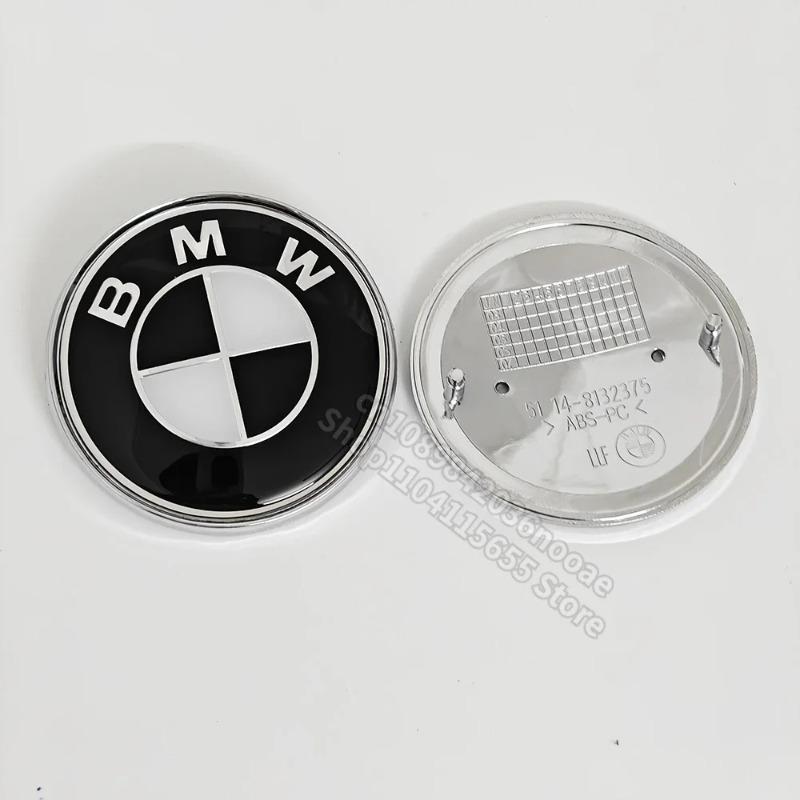 Černobílý znak Pro BMW E90 E60 E39 G20 F10 F20 F30 E46 E92 E87 M1 M2 M3 M4 M5 M6 M8 E63 F02 F03 G16 Krytky středů kol